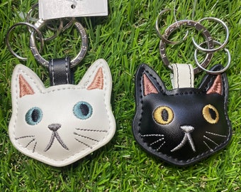 【COMFORT】BLACK CAT PIYONG (Leather) / KEY RING Key Ring | 콤포트