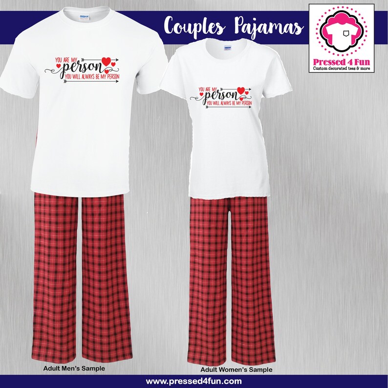 Matching Couples Pajamas Best Friend Pajamas You Are My Etsy