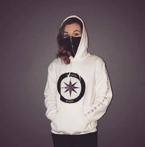 hoodie with face on it