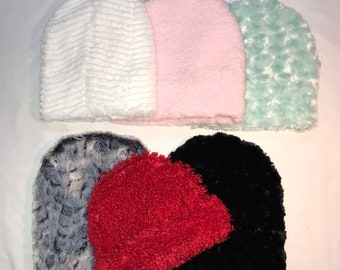 Faux Fur Hat Beanies