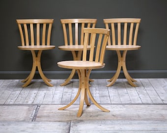 Set of four chairs by Edsbyverken, 1960s