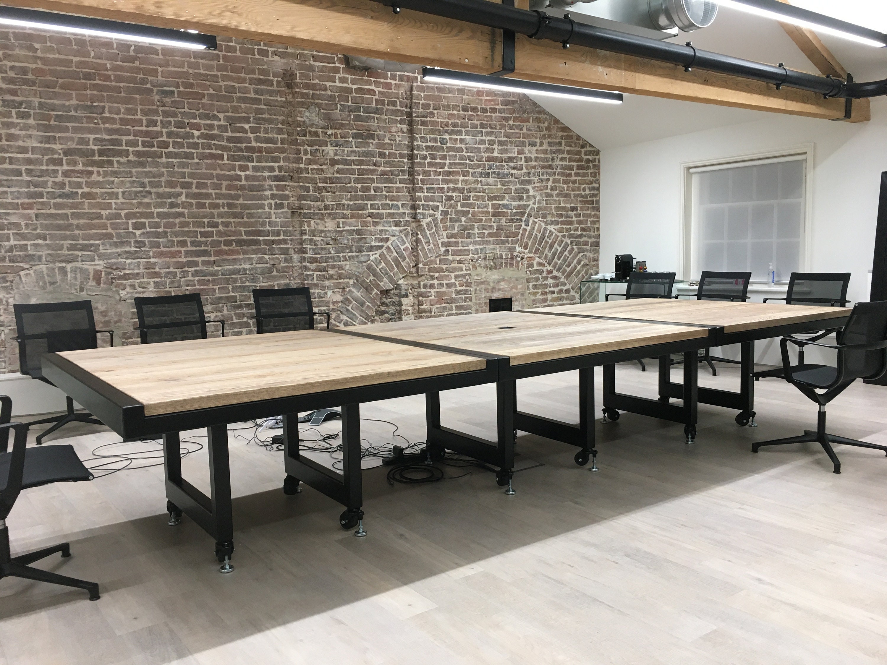 Industrial meeting table deals