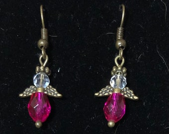 Small Angel Earrings