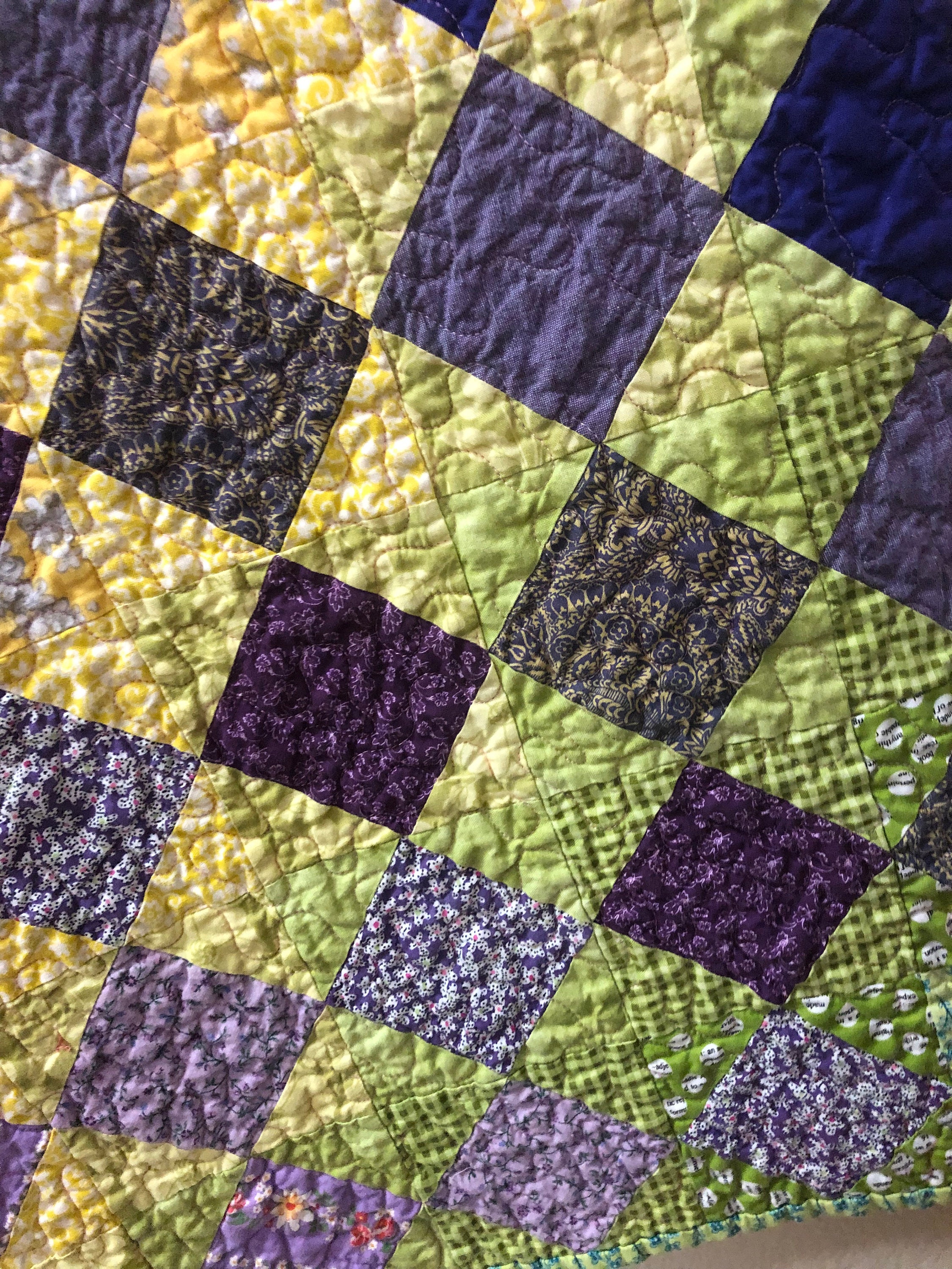 Woven Radiance Quilt Bright Etsy