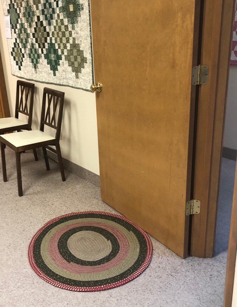 Oval Jelly Roll Rug Etsy