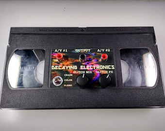 Dirty video mixer - deluxe vhs upgraded circuit!!