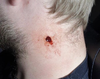 Accessoire Bullet Wound Gun Shot Prothetik