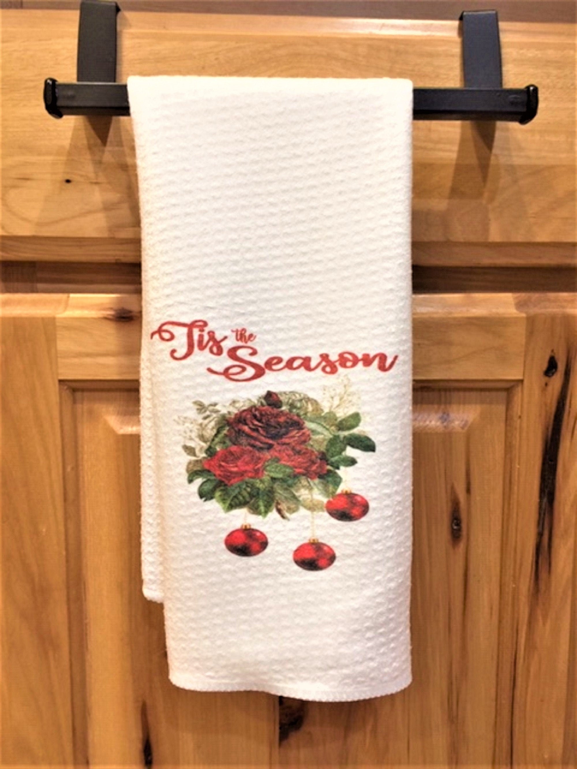 Winter Birds Scripture Tea Towel, Scripture Kitchen Towel, Farmhouse Dish  Towel, Cute Kitchen Towel, Christian Gift