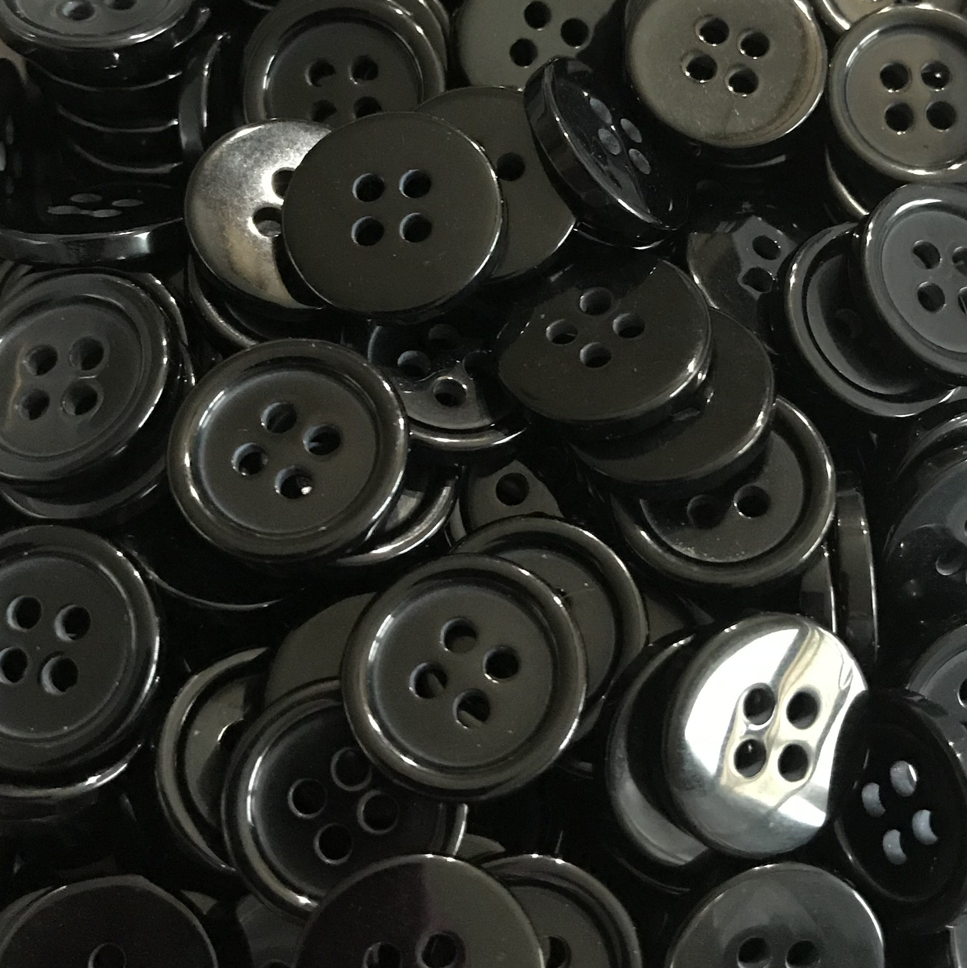 20, 40 or 80 15mm Colorful 4-hole Buttons - Sewing, Crafts ...