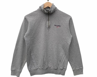 Polo Ralph Lauren Tröja Polo Sport Vintage Ralph Lauren jacka tröja polo Spellout polo björntröja TTS Small (Se mått)