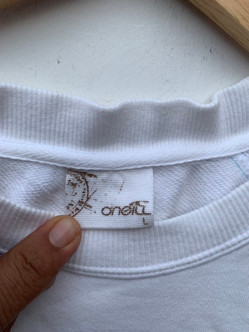 Oneill Women Sweatshirt Rare Vintage Oneill Women Sweater Surfing Surf Shirt Skate Oneill Streetwear TTS Medium Refer Measurement