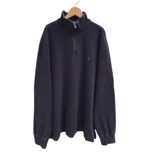 Polo Ralph Lauren Sweatshirt Polo sport Vintage ralph lauren zipper jacket sweater polo small pony hip hop polo  TTS XL (Refer Measurement)
