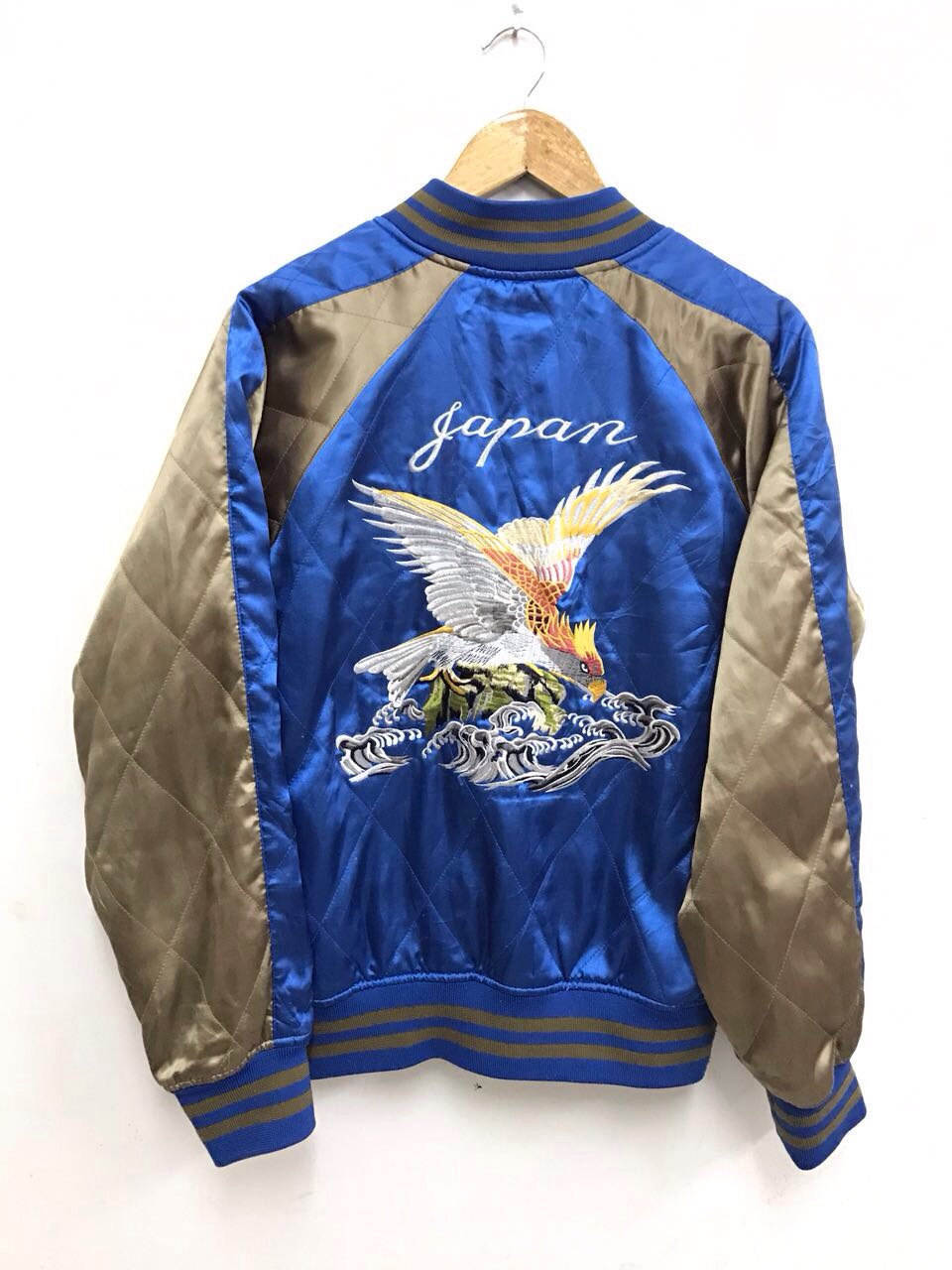Sukajan Jacket Vintage Japanese Traditional SUKAJAN Hawk