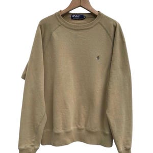 Polo Ralph Lauren Sweatshirt Polo sport Vintage ralph lauren jacket sweater polo sport polo bear small pony TTS Small (Refer Measurement).