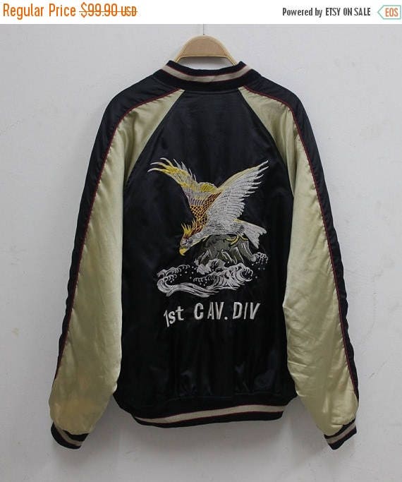 Sukajan jacket Vintage Japanese traditional SUKAJA