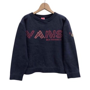 Vans Sweatshirt Rare Vintage Vans Skate Women Sweater Hip hop Jacket Vans USA Surf Surfing Streetwear Skateboard Size M (Refer Measurements)