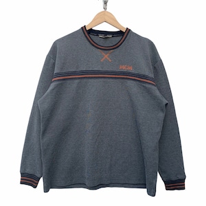 MCM LEGERE Sweatshirt Unisex Vintage 90&#39;s Big Logo Jumper Mode Creation Munchen Mcm Size Labelled L ( Refer Measurement )