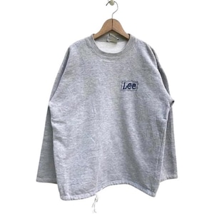 Lee USA Sweatshirt Mens Vintage Lee Big Logo Crewneck Lee Workwear Pullover Made in USA TTS Medium (Refer Measurement)