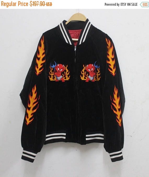 Sukajan Red Devil - Etsy