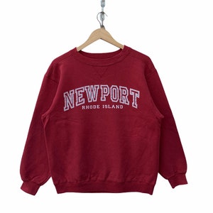 Felpa vintage anni '90 Newport Rhode Island Souvenir, Newport Rhode Island, Newport Rhode Island, taglia M (vedere misure)