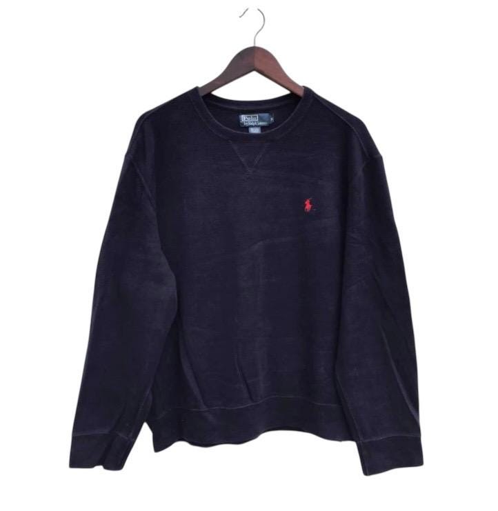 美品❗️Polo 1992 Stadium Crew neck Sweat Vintage* POLO RALPH LAUREN STADIUM P WING 1992 SWEATSHIRT