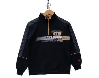 Champion Sweatshirt Vintage Champion Spellout 90er Champion Streetwear Swag Größe 160 TTS XS