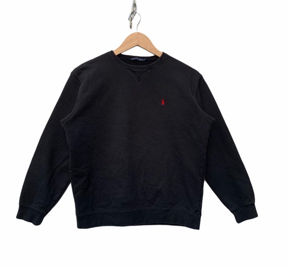Polo Ralph Lauren Sweatshirt Polo Sport Vintage Ralph Lauren Jacket Sweater  Polo Bear Small Pony Hip Hop Casual TTS Small (refer Measurement - Etsy
