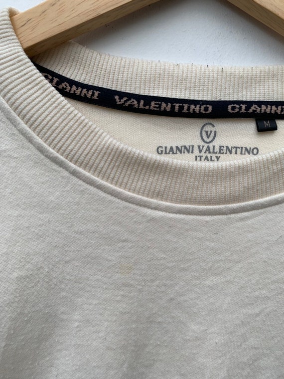 Vintage 90s Gianni Valentino Italiano Italy Sweat… - image 4