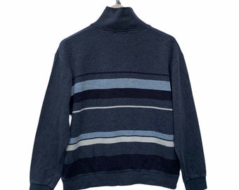 Vintage Mr. Junko Koshino for Men Sweatshirt Stripe Jacket Japan Vintage Mr. Junko Koshino for Men Sweatshirt Stripe Jacket Japan