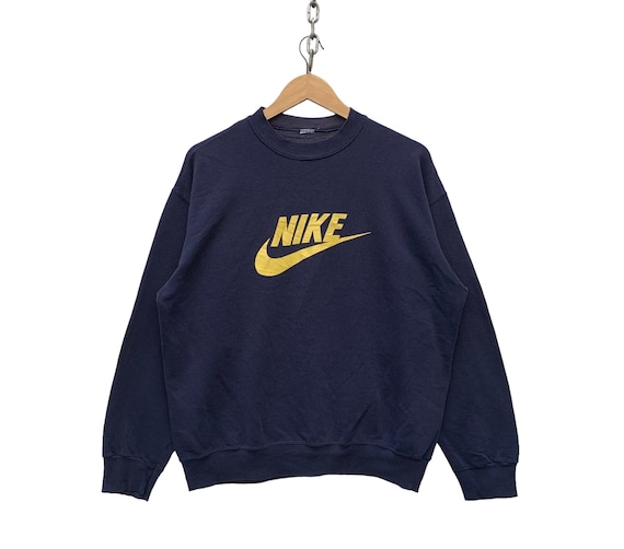 NIKE Sweatshirt Vintage Nike Big Logo Swoosh Streetwe… - Gem