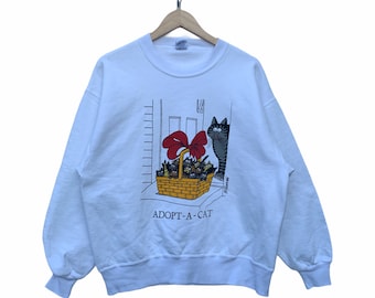 Sudadera estilo hip hop estilo hawaiano, estilo Kliban Bkliban, estilo vintage de los 90, para surfear, talla M (consultar medidas).