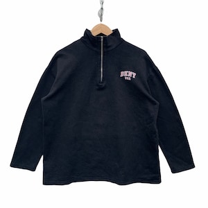 Vintage DKNY Sweatshirt Donna Karan DKNY New York City Pullover Spellout Front Logo Hip Hop Rap TTS Large (Refer Measurement)