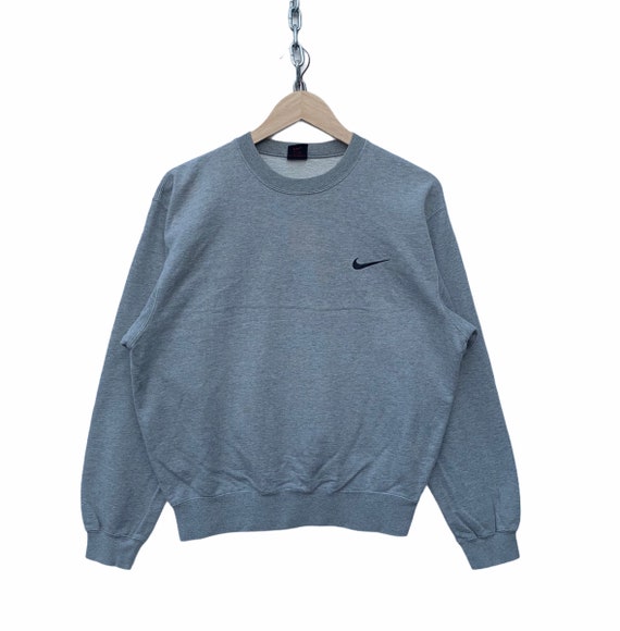 NIKE Sweatshirt Vintage 90s Nike Big Logo Swoosh Streetwear Nike