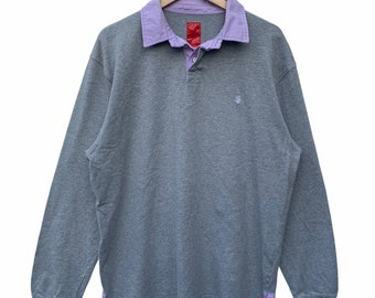 Maglietta vintage Swagger Japan, rara maglietta polo Swagger Japan Streetwear Nigo Swag Skate, taglia XL (vedi misure)