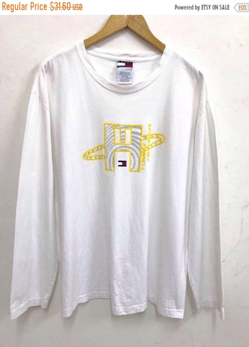 tommy jeans big logo t shirt
