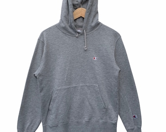 Champion Hoodie Vintage Champion Sweatshirt 90s Sweater Hoodie Streetwear Swag Hip Hop TTS MEDIUM ( Refer Measurement )