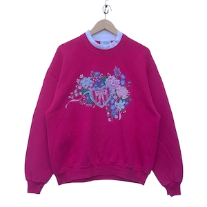 Vintage Morning Sun Sweatshirt Nature Graphics Sweater Morning Sun Pullover TTS MEDIUM (Refer Measurement).