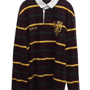 トップス 1990's Polo by Ralph Lauren rugger shirt Vintage Rugby Shirt (c. 1990s) - Size XL