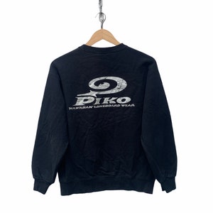 Piko Sweatshirt Rare Vintage Piko Sweater Surfing Sweater Surf Longboard Skate Piko Hip hop Streetwear Medium ( Refer Measurement )