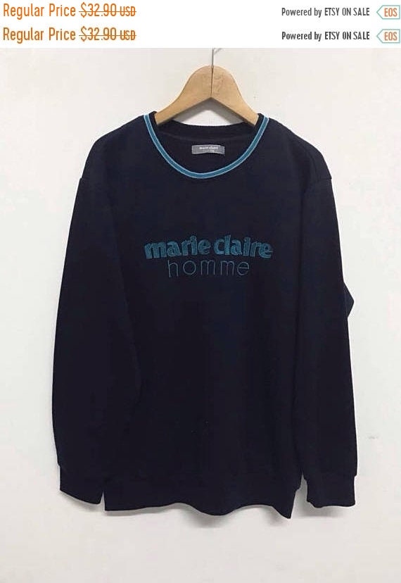 Vintage  90s Marie Claire Sweatshirt Women Sweater