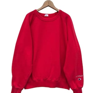 Champion Sweatshirt Vintage Champion Sweater 90s  Champion Pullover Hip Hop Streetwear Jacket sz M (refer measurement).