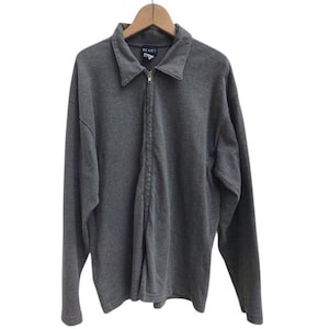 Suéter japonés Beams, chaqueta vintage con cremallera, suéter estilo hip hop japonés, ropa informal japonesa, talla pequeña (consulte la medida)