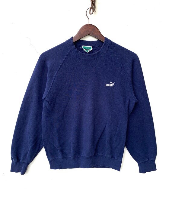 Vintage Puma Sweatshirt Sweater 90's Big Logo Hip… - image 1