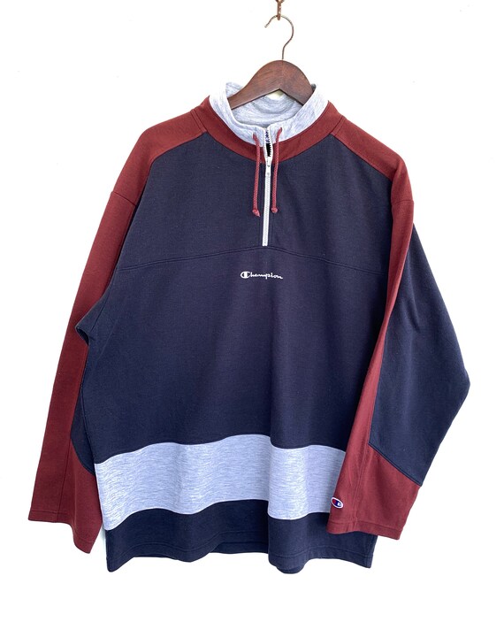 HeroZoneClothing Champion Pullover Vintage Champion Sweatshirt Sweater Vintage 90s Champion Sweater Streetwear Swag Size XL Refer Measurement