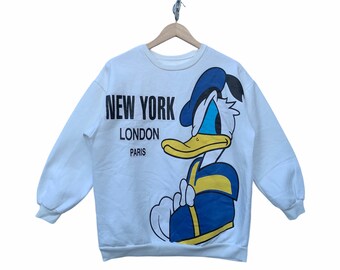 Donald Duck Sweater - Etsy Hong Kong