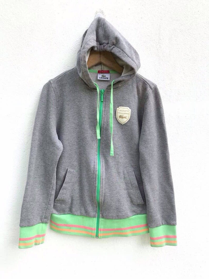 lacoste hoodie xs