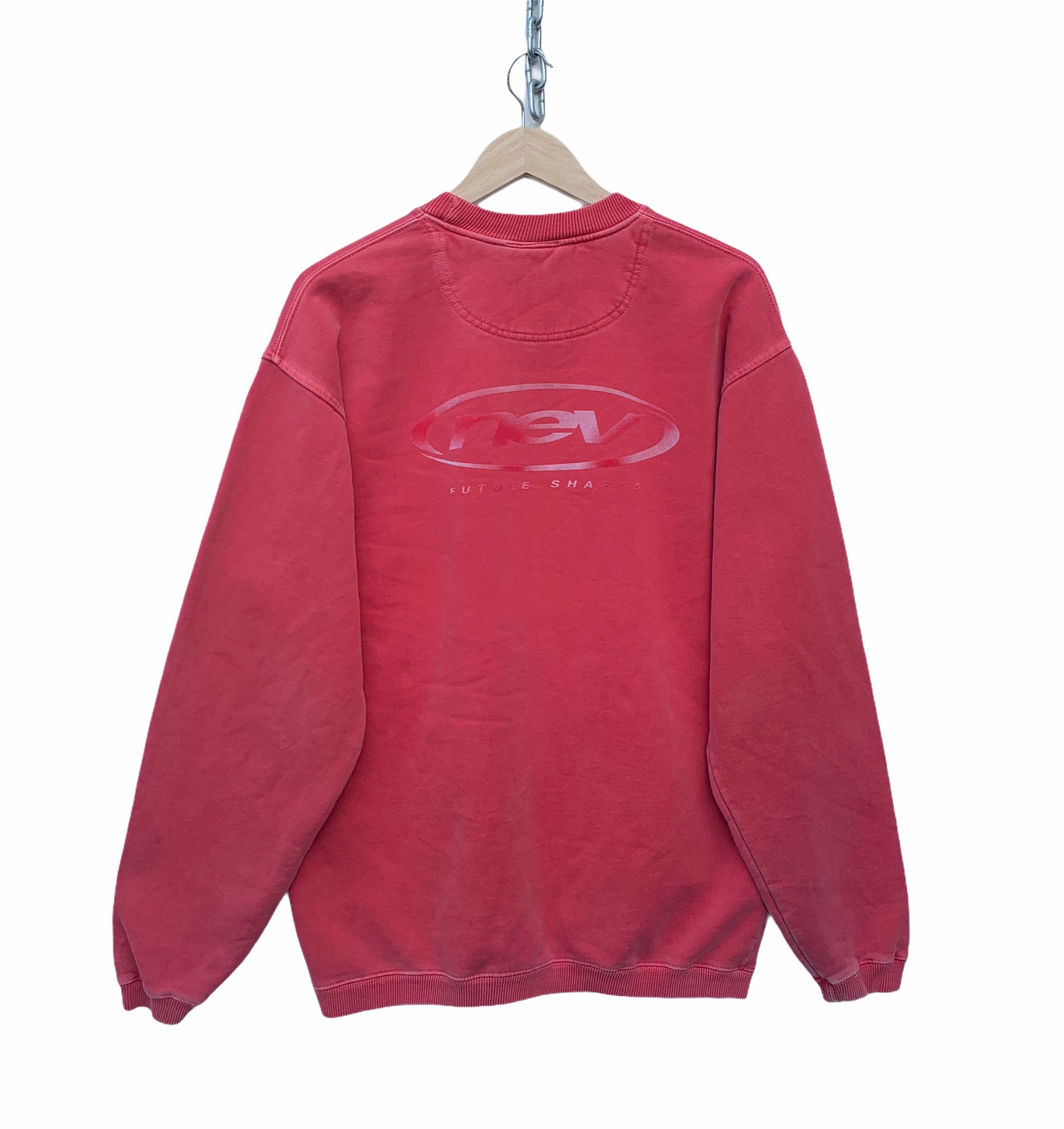 Sudadera Vintage Nev, suéter de surf Vintage Nev, chaqueta hawaiana para surfear, camisa de skate, suéter de hip hop, talla mediana (consultar medidas)