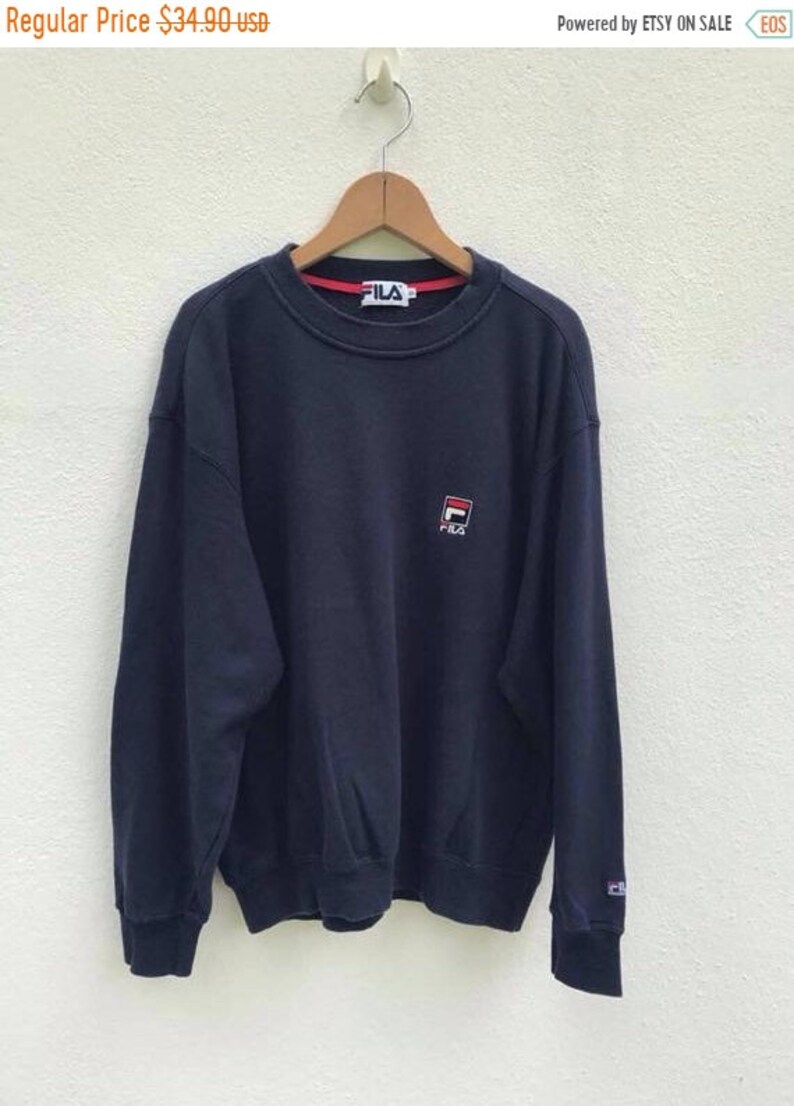 vintage fila sweater