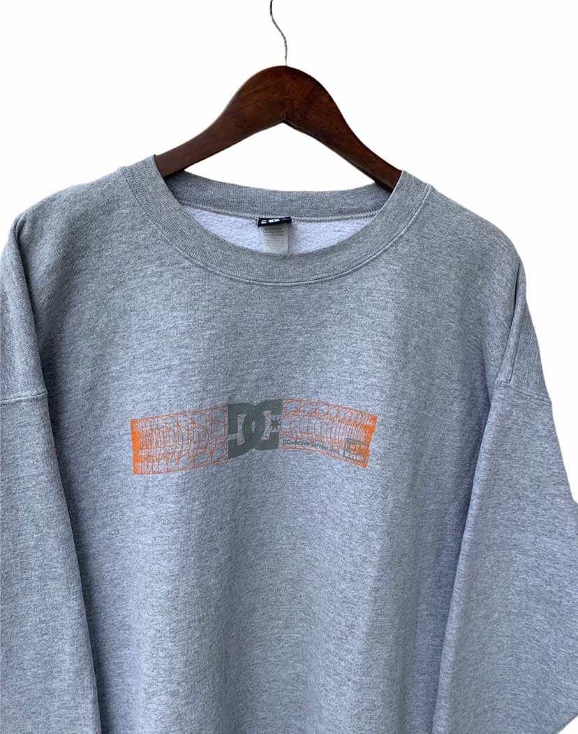 DC Sweatshirt Vintage DC Skate Sweater Hip hop Skate Surf Etsy