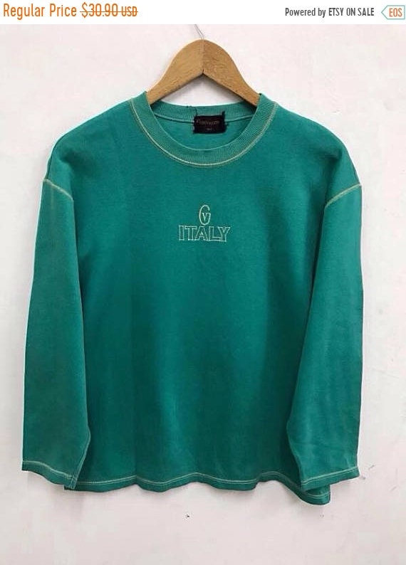 Vintage 90s Gianni Valentino Italiano Italy Sweat… - image 1